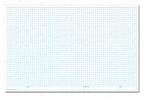 Graph Paper Template, 11x17 Tabloid Printable PDF