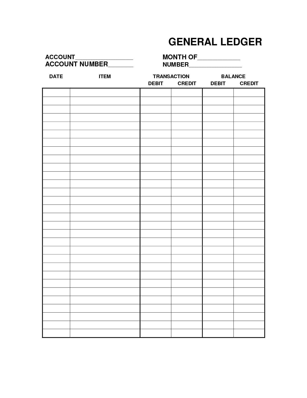 T Chart On Word Fundraising Form Template Blank Balance Sheet 