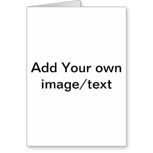 Free Blank Printable Greeting Card Template