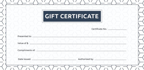 30+ Blank Gift Certificate Templates   DOC, PDF | Free & Premium 