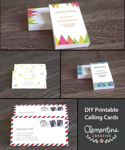 Free Printable Business Cards Templates Luxury A4 Printable 