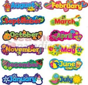 Pp Seasonal Months Of The Year Calendar Headlines | meme | Months 
