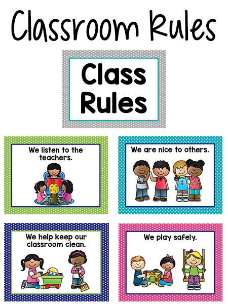 Pre K Classroom Rules   PreKinders