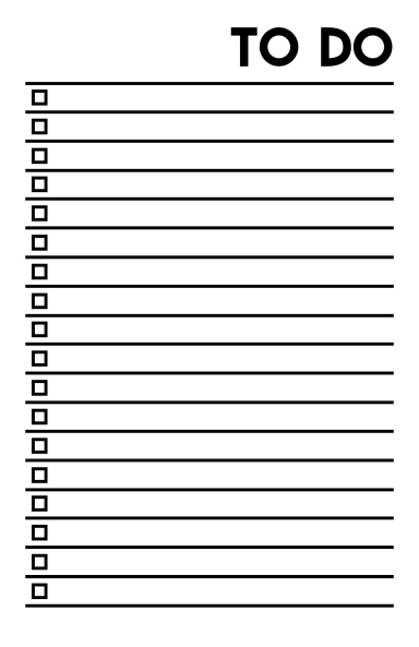 Free Printable List Maker Printable Templates