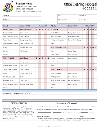 Free housekeeping checklist format for office