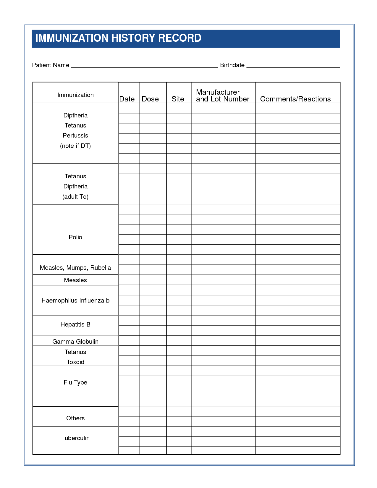 Pet Health Record Printable Template Business PSD Excel Word PDF