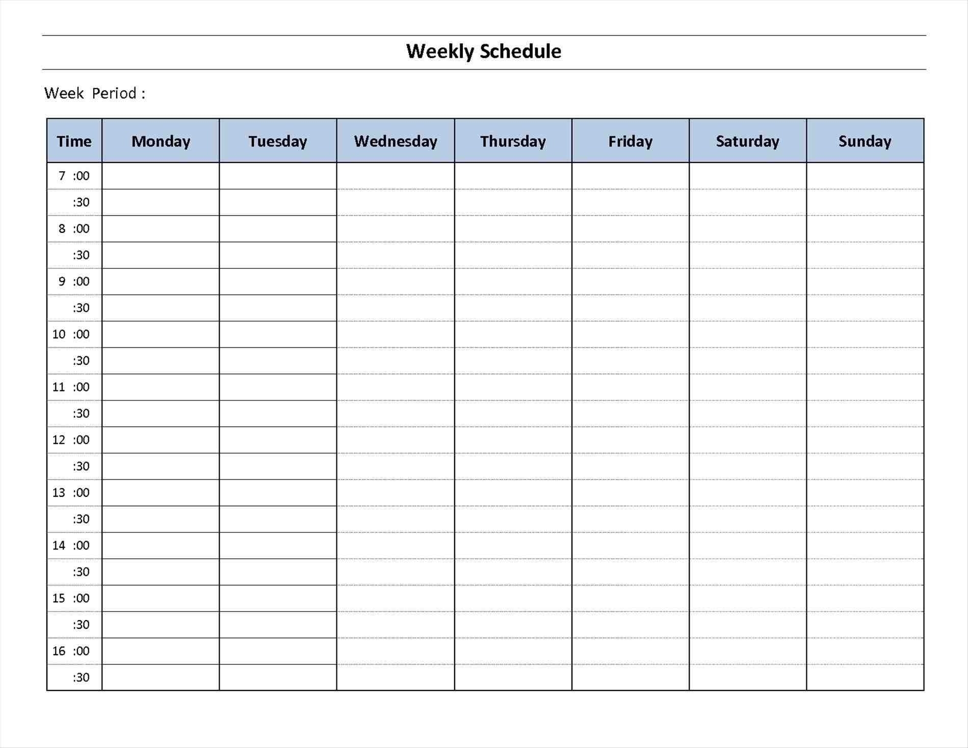 Weekly Planning Calendar Printable Planner Free Online | Smorad
