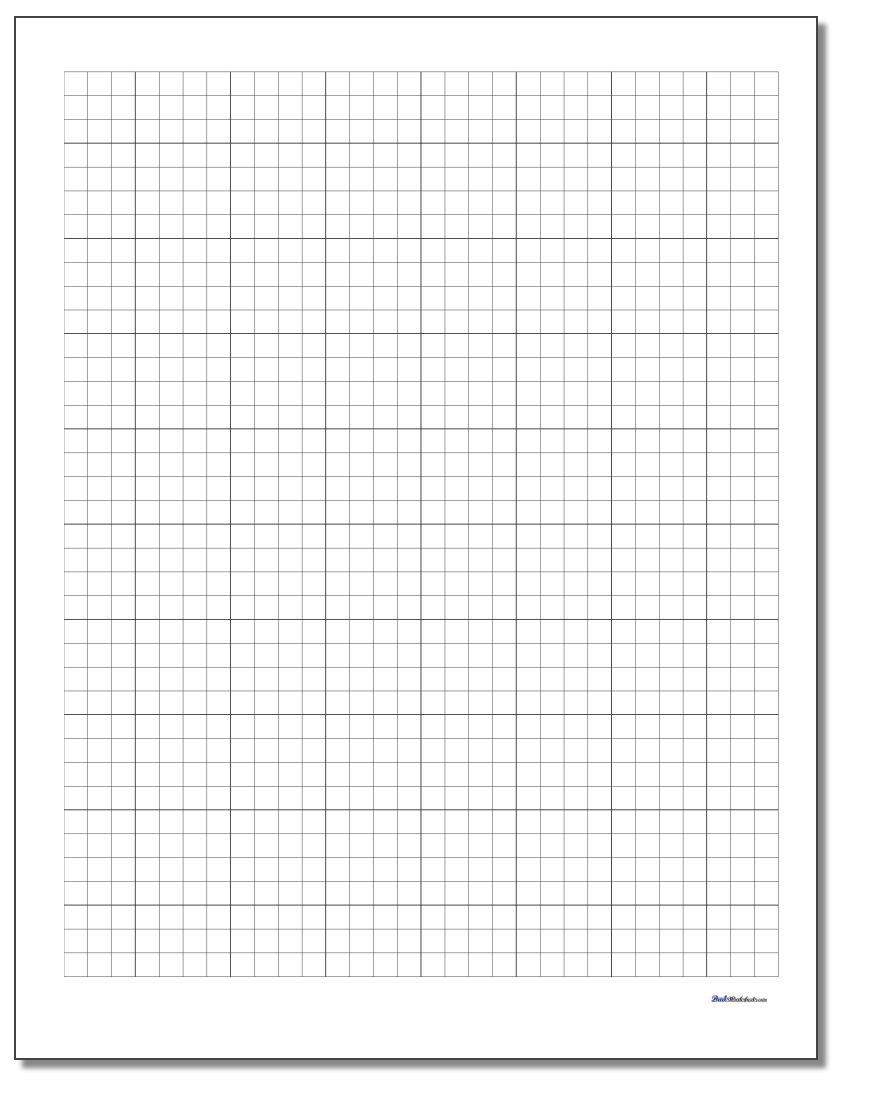 Engineering Graph Paper Printable Graph Paper Vector Illustration 