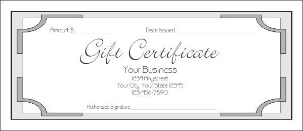 Make Gift Certificates with Printable Homemade Gift Certificates 