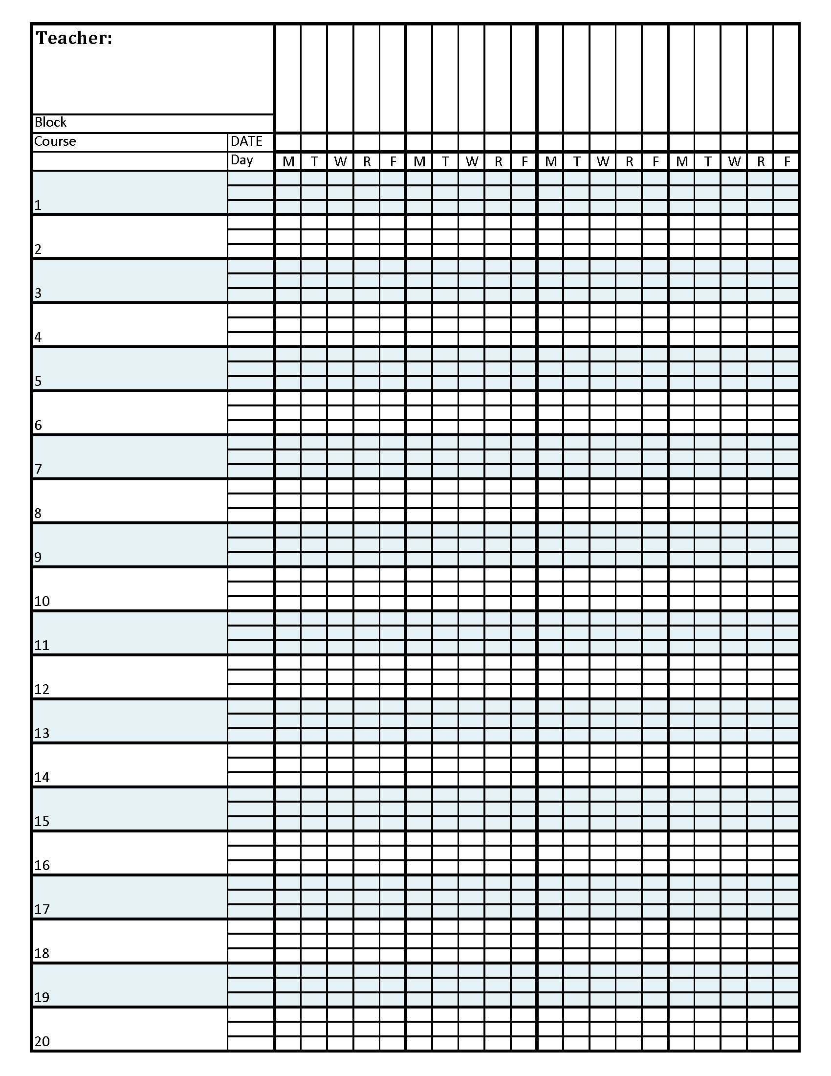 Printable Grading Sheet Template Business PSD, Excel, Word, PDF