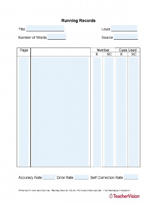 Printable running record sheet form   Fill Out and Sign Printable 