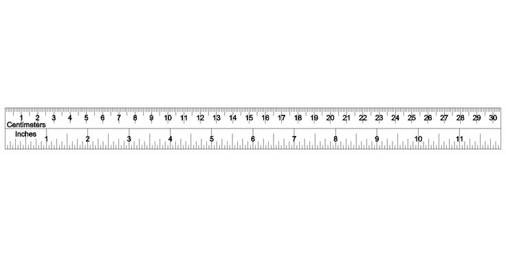 Printable Scale Ruler | ellipsis
