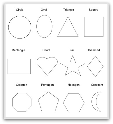 5 Pointed star shape | Free Printables, free printable shape 