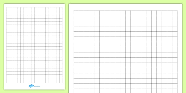 Graph Paper to Print   1cm Squared Paper