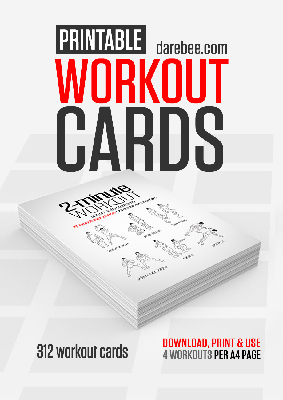 Free printable workout cards — Katie the Creative Lady