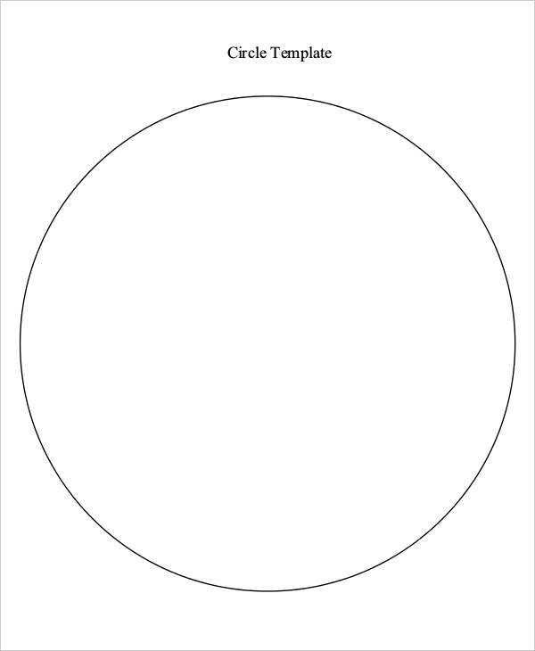 Circle Template Printable Pdf