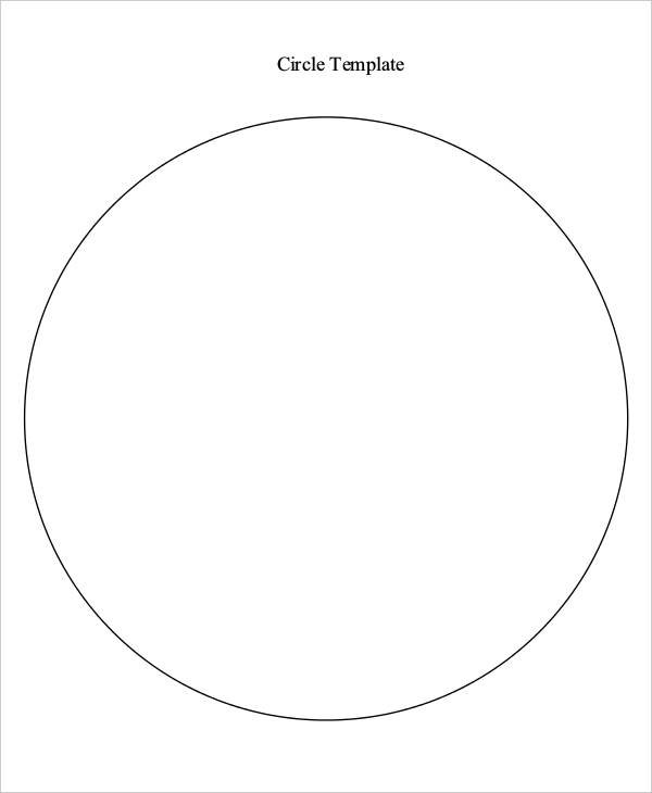 Printable Circle Template For Drawing Printable Templates