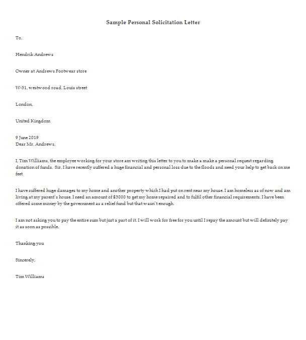 20+ Personal Letter Template Format, the Different Types ...