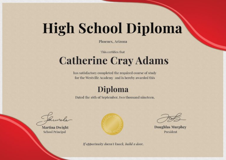 10+ High School Diploma Templates Free Download PSD Template Business
