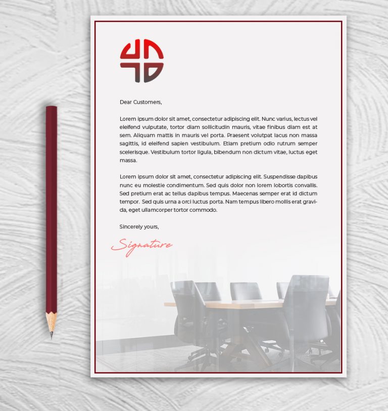 10+ Letter psd template free Template Business PSD, Excel, Word, PDF
