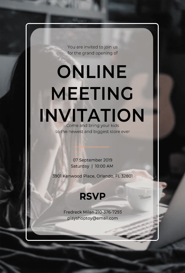 10+ 1 on 1 meeting invitation template free psd | Template Business PSD