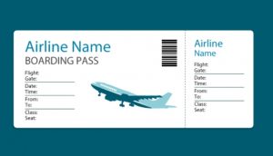5+ Boarding Pass Template | Template Business PSD, Excel, Word, PDF