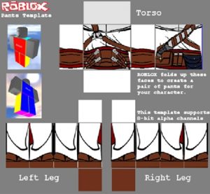 4+ Roblox Pants Template | Template Business PSD, Excel, Word, PDF