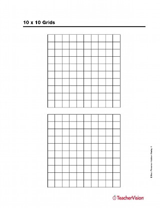 Printable 10X10 Grid   Fill Online, Printable, Fillable, Blank 