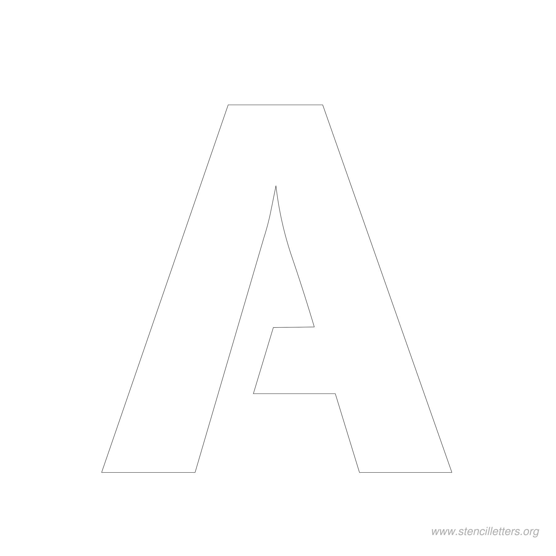4 Inch Printable Alphabet Letters Templates   Bing images | Crafts 