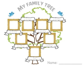 Family+Tree+Worksheet+Printable | School | Family tree worksheet 