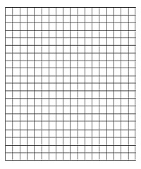 1 Inch Graph Paper – 1 Inch Grid Paper Printable – Free Printable 