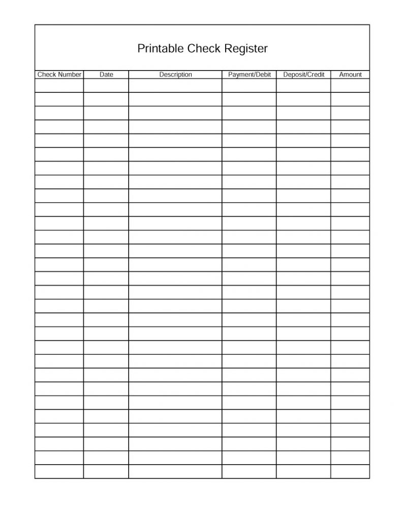 free printable check registers checkbook register 30 | Template ...