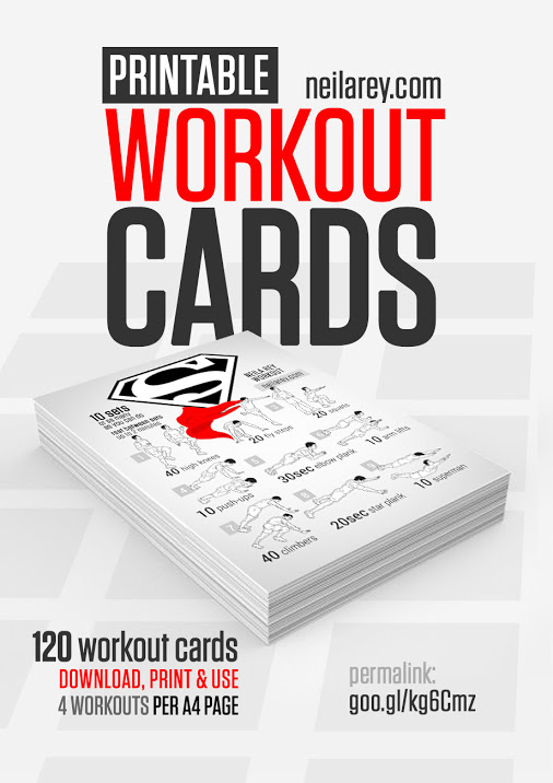 Printable Exercise Cards (95+ images in Collection) Page 2