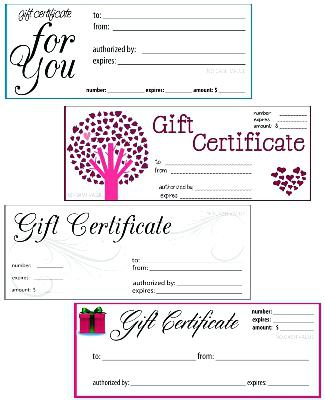 printable blank gift certificates