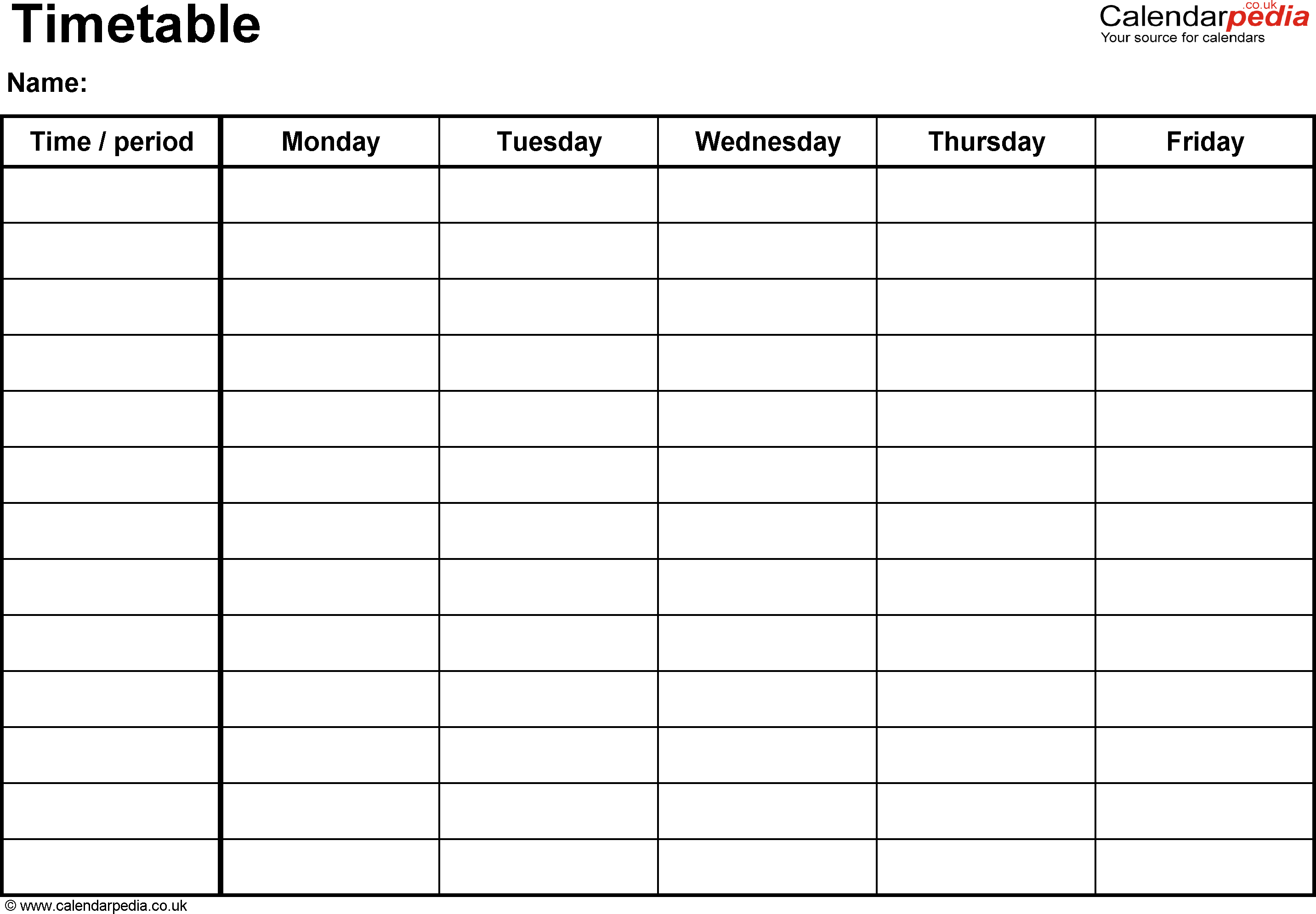 Free Printable Work Schedules | Weekly Employee Work Schedule 
