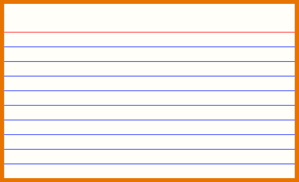 Index Card Template Thumb Epic 3×5 Note Card Template   Gfreemom.com