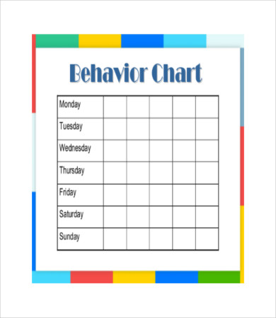 Printable Behavior Charts For Preschool | shop fresh