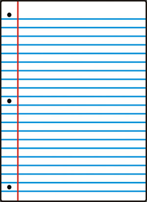 Free printable wide ruled notebook paper