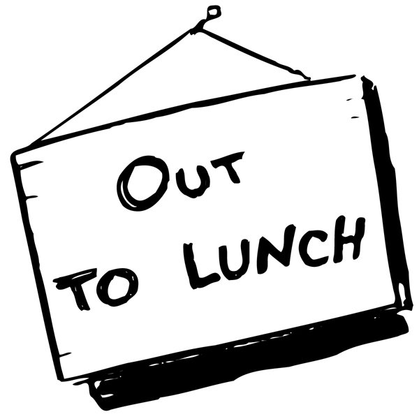 Printable Out To Lunch Sign – Free Printable Signs