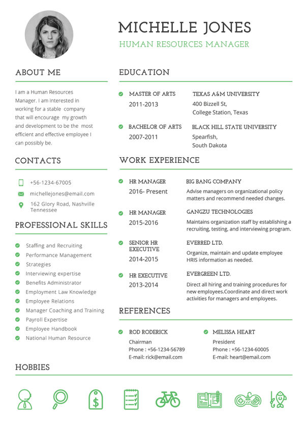 Printable Resume Template   35+ Free Word, PDF Documents Download 
