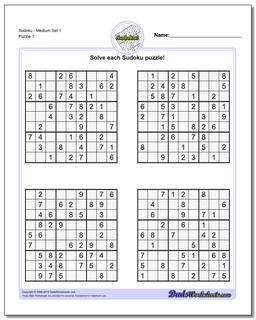 Free Printable Sudoku Puzzles for kids | Kids | Pinterest | Sudoku 