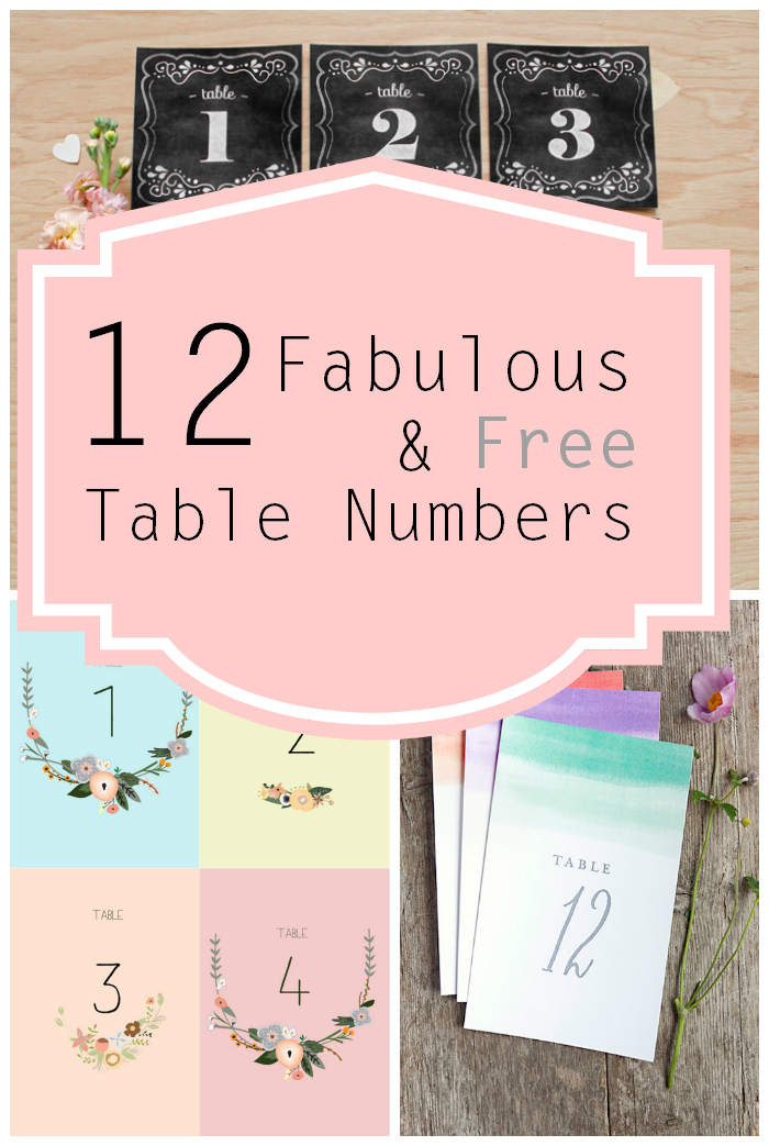 Printable Table Number template Vintage Gold Tent   Wedding 