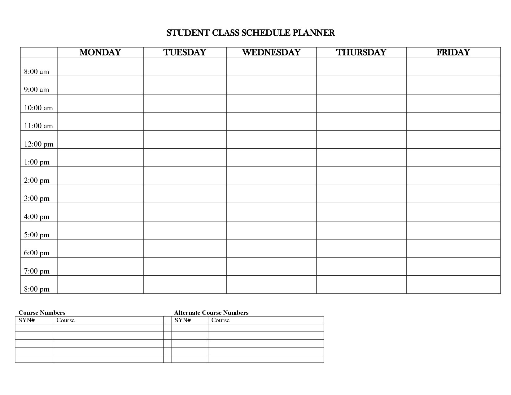 Schedule Template Free Printable Time Management Worksheets New 
