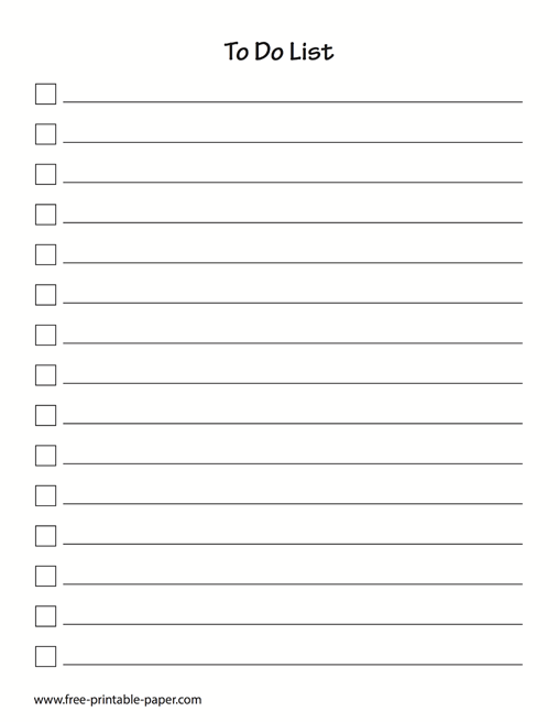 Free Printable To Do List Template | Keep it Together | Free to do 