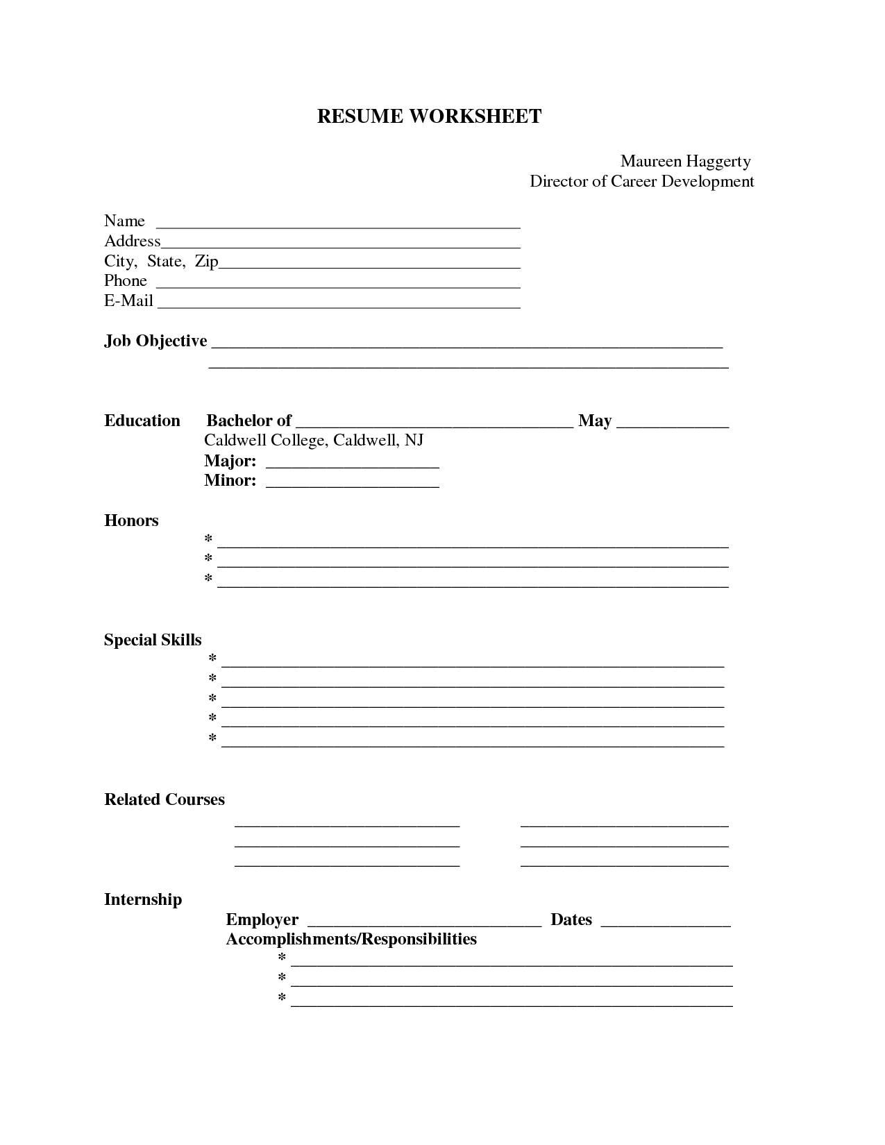 Pin by resumejob on Resume Job | Free printable resume templates 