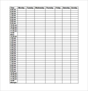 7+ Daily Schedule Template and the Greater Importance | Template ...