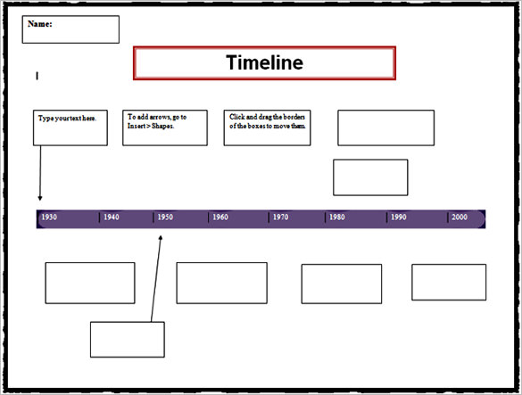 20+ Timeline Template and How It Can Help You | Template Business PSD ...