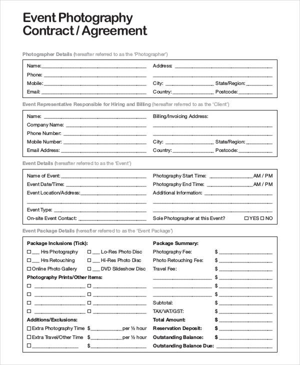 16+ Contract Template Functions for Different Business Needs | Template ...