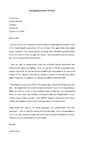 20+ Letter of Intent Template and Its Difference from the Cover Letter ...