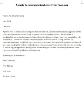 17+ Recommendation Letter Template, How to Write an Eligible One ...